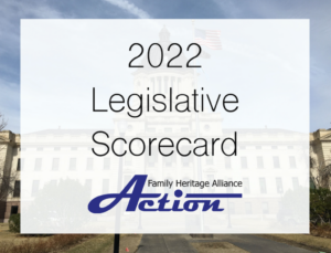 2022 Legislative Scorecard